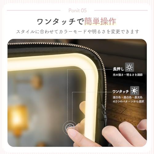 メイクボックス BABIZ 持ち運び 化粧品 収納ケース 鏡付き LEDライト付き 大容量 メイク アップ ボックス 機能的 ミラー付き 蓋裏ミラー 美容 道具 一括 小物入れ トレイ付き 仕切り シンプル 木目 おしゃれ (ピンク)as d7a4c167 メイクボックス BABIZ 持ち運び 化粧品 収納ケース 鏡付き LEDライト付き 大容量 メイク アップ ボックス 機能的 ミラー付き 蓋裏ミラー 美容 道具 一括 小物入れ トレイ付き 仕切り シンプル 木目 おしゃれ (ピンク)as d7a4c167