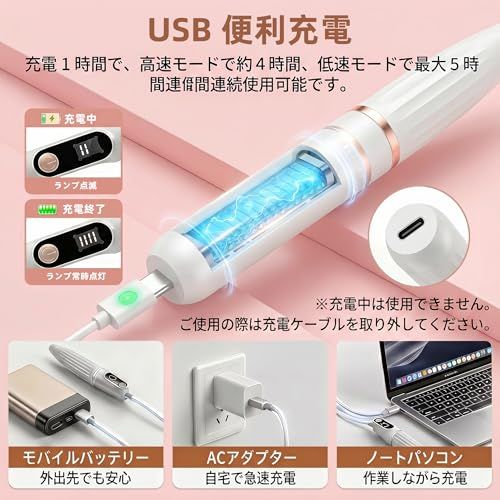 CoolMi ネイルマシン ネイルドリルキット 電動ネイルドリル 5段階のスピード調節 正逆回転機能 11種類のプロフェッショナルビット USB充電式 角質除去や甘皮処理 ネイルマシーン 爪磨き電動 静音軽量 持ち運び便利 ネイルケア 天然ネ 7fd6fe7e CoolMi ネイルマシン ネイルドリルキット 電動ネイルドリル 5段階のスピード調節 正逆回転機能 11種類のプロフェッショナルビット USB充電式 角質除去や甘皮処理 ネイルマシーン 爪磨き電動 静音軽量 持ち運び便利 ネイルケア 天然ネ 7fd6fe7e
