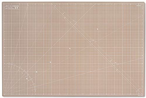 Elan カッターマット 手芸用品 両面仕様 A1 90 x 60cm ブラック&グレー カッティングマット 家庭用 業務用 カッティングマットas b4d2529a
