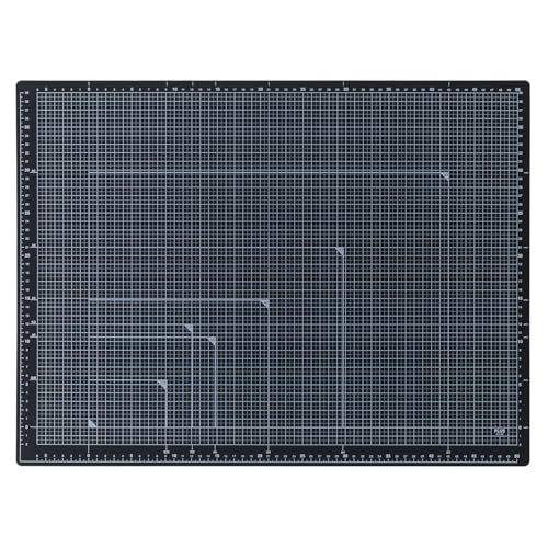 プラス カッターマット カッティングマット 両面 A2? 450×600mm ブラック CS-A2? 36-999as 38dd1dcb