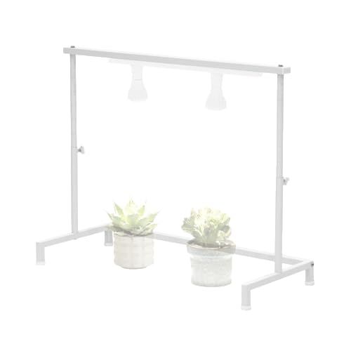 BIBILAB(ビビラボ) ビザールプランツライトスタンド LPS-800-WH 植物育成ライト取り付け可能 ライトシェード付属 同シリーズ連結 植物育成ライトスタンド スタンドライト 植物ラック 植物棚 塊根植物 アガベ ビカクシダ パキポ b188fdc1