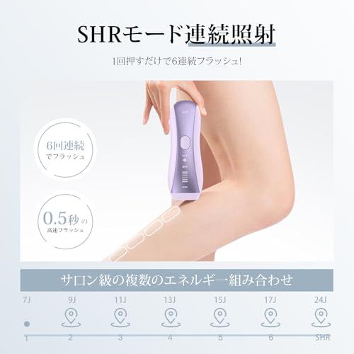 【新品】Yete(エイティー)脱毛器 【SHR6回連続照射】肌色識別機能 IPL光美容器 サファイア冷却 冷感無痛 6段階レベル 手動/自動照射切替 家庭用脱毛器 全身ムダ毛処理 自宅用 誕生日 記念日 PSE安全認証済み (パープル) ffb15d88 【新品】Yete(エイティー)脱毛器 【SHR6回連続照射】肌色識別機能 IPL光美容器 サファイア冷却 冷感無痛 6段階レベル 手動/自動照射切替 家庭用脱毛器 全身ムダ毛処理 自宅用 誕生日 記念日 PSE安全認証済み (パープル) ffb15d88
