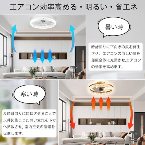 【新品】シーリングライト ファン付き 【明るい?節電に?省工ネ】リキコキリ LED シーリングファンライト 6-10畳 58W 5,000ml 照明器具 天井ファンライト 扇風機 無階段調色?調光タイプ 常夜灯付き 昼光色 昼白色 電球色 6 375d065e