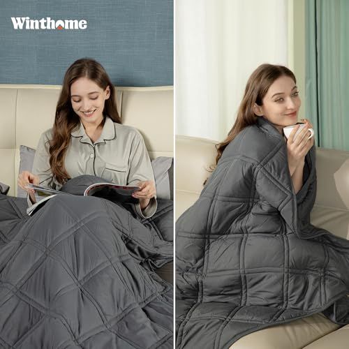 【新品】Winthome ウェイトブランケット 加重ブランケット 重力毛布 TV話題 人気 重い布団 適度な重さ 不眠症対策 睡眠改善 ストレス解消 年中使える 丸洗い可能(150*200CM 5kg) 15a32a48 【新品】Winthome ウェイトブランケット 加重ブランケット 重力毛布 TV話題 人気 重い布団 適度な重さ 不眠症対策 睡眠改善 ストレス解消 年中使える 丸洗い可能(150*200CM 5kg) 15a32a48