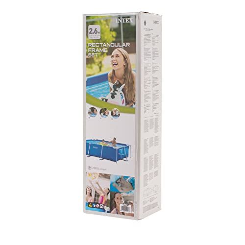 【新品】[ インテックス ] Intex レクタングラー フレームプール 260 × 160 × 65cm 28271NP Rectangular Frame Pools 組み立て式 フレーム 夏 大型プール ビッグプール 長方形 [並行輸入 5f9d51d5