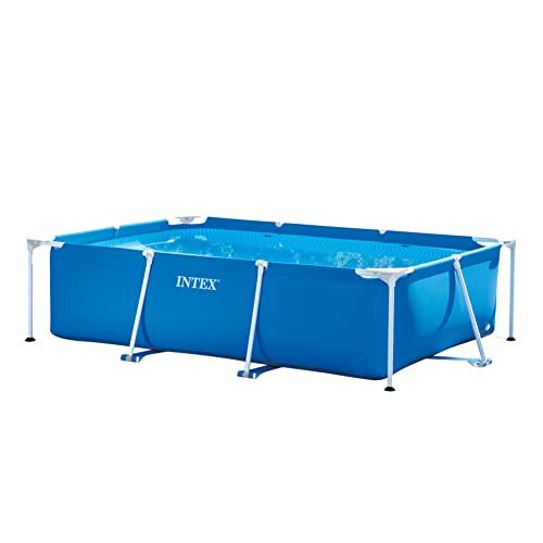【新品】[ インテックス ] Intex レクタングラー フレームプール 260 × 160 × 65cm 28271NP Rectangular Frame Pools 組み立て式 フレーム 夏 大型プール ビッグプール 長方形 [並行輸入 5f9d51d5