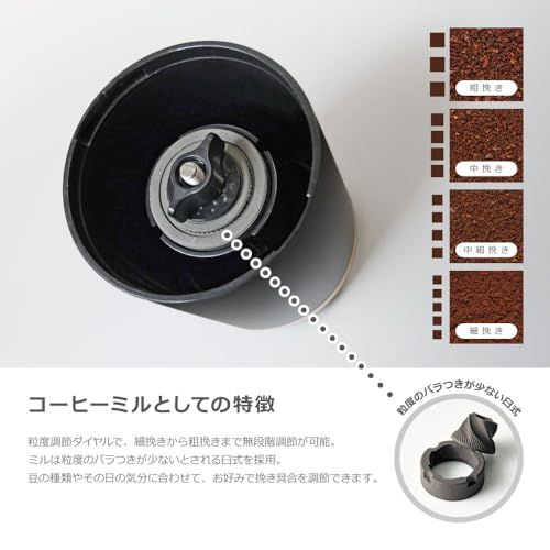 【新品】【限定商品】電動 ふわふわ とろ雪 スティックかき氷器｜DHCI-B3 2WAY 電動かき氷器 電動コーヒーミル 豆挽き ドウシシャ 5454a5c2