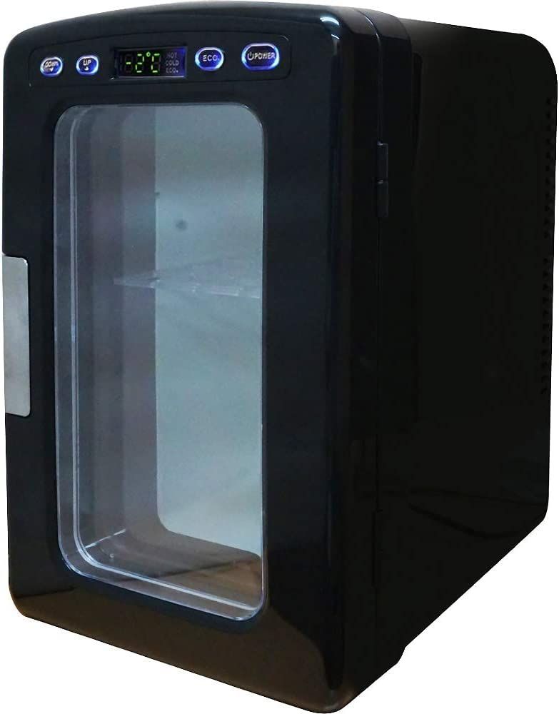 【新品】UPSTORE 冷温庫 10L 【 ペルチェ式だから急速冷蔵・2個搭載 】小型 ポータブル ダブルペルチェ搭載 車載 静音 自動車 小型冷蔵庫 ミニ冷蔵庫 保冷ボックス 保温 保冷 保冷温庫 AC DC 518b61b6