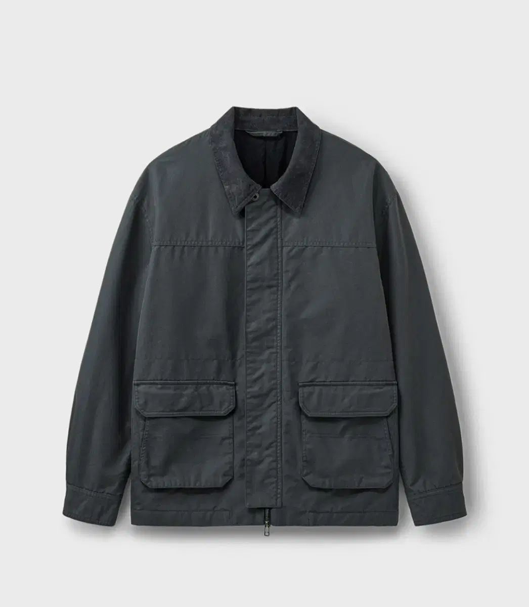新品 YUNION BLUE(ユニオンブルー) ハンティング ジャケット グラファイト L