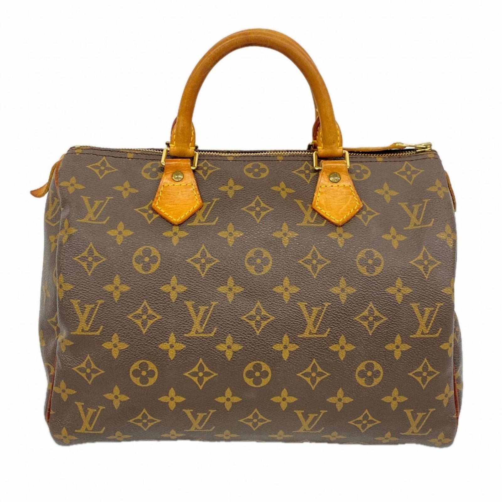 ルイ・ヴィトン(Louis Vuitton) ルイ・ヴィトン ハンドバッグ モノグラム スピーディ30 M41108 ブラウンレディース