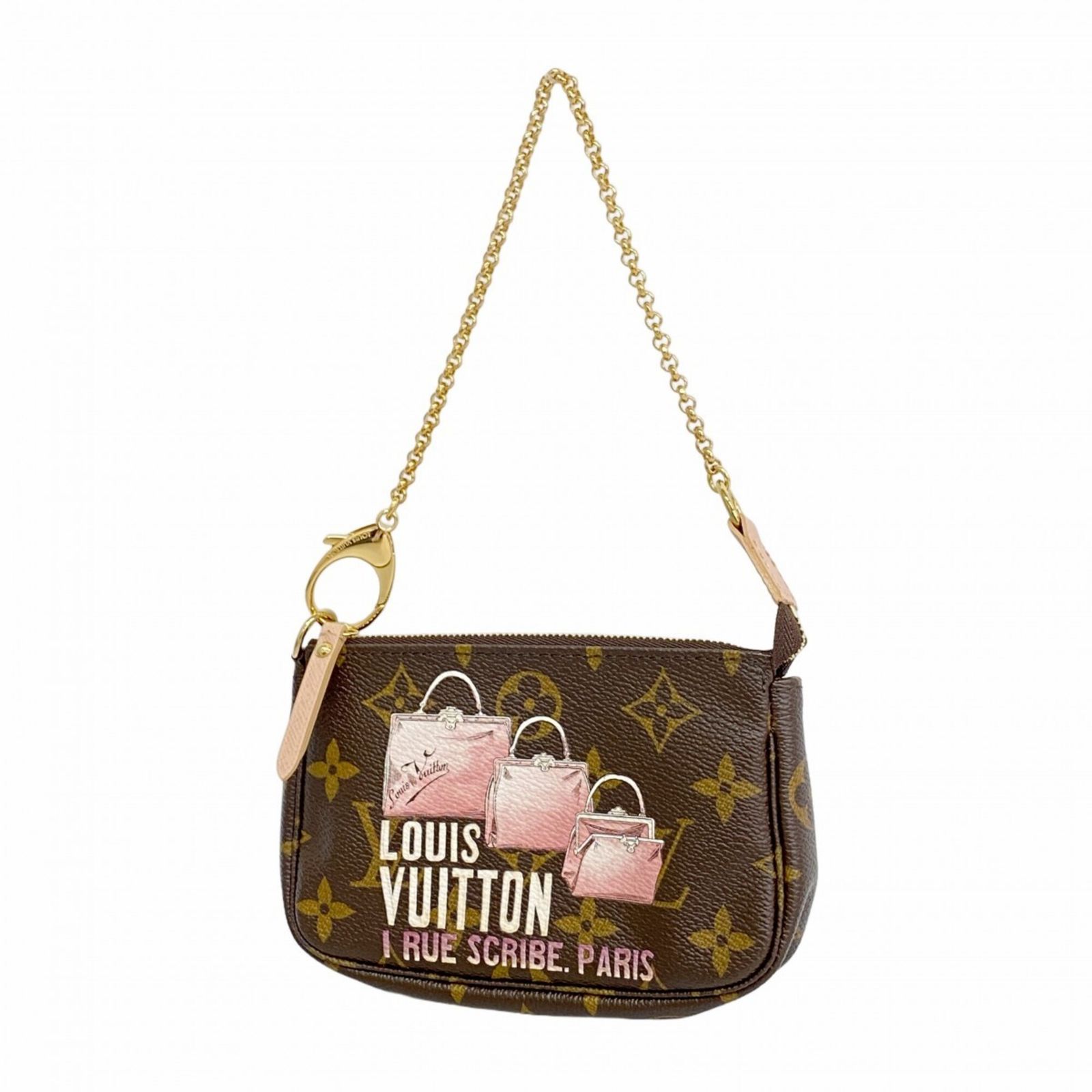 ルイ・ヴィトン(Louis Vuitton) ルイ・ヴィトン バッグ・ポーチ モノグラム ミニポシェットアクセソワール M60245 ブラウンレディース