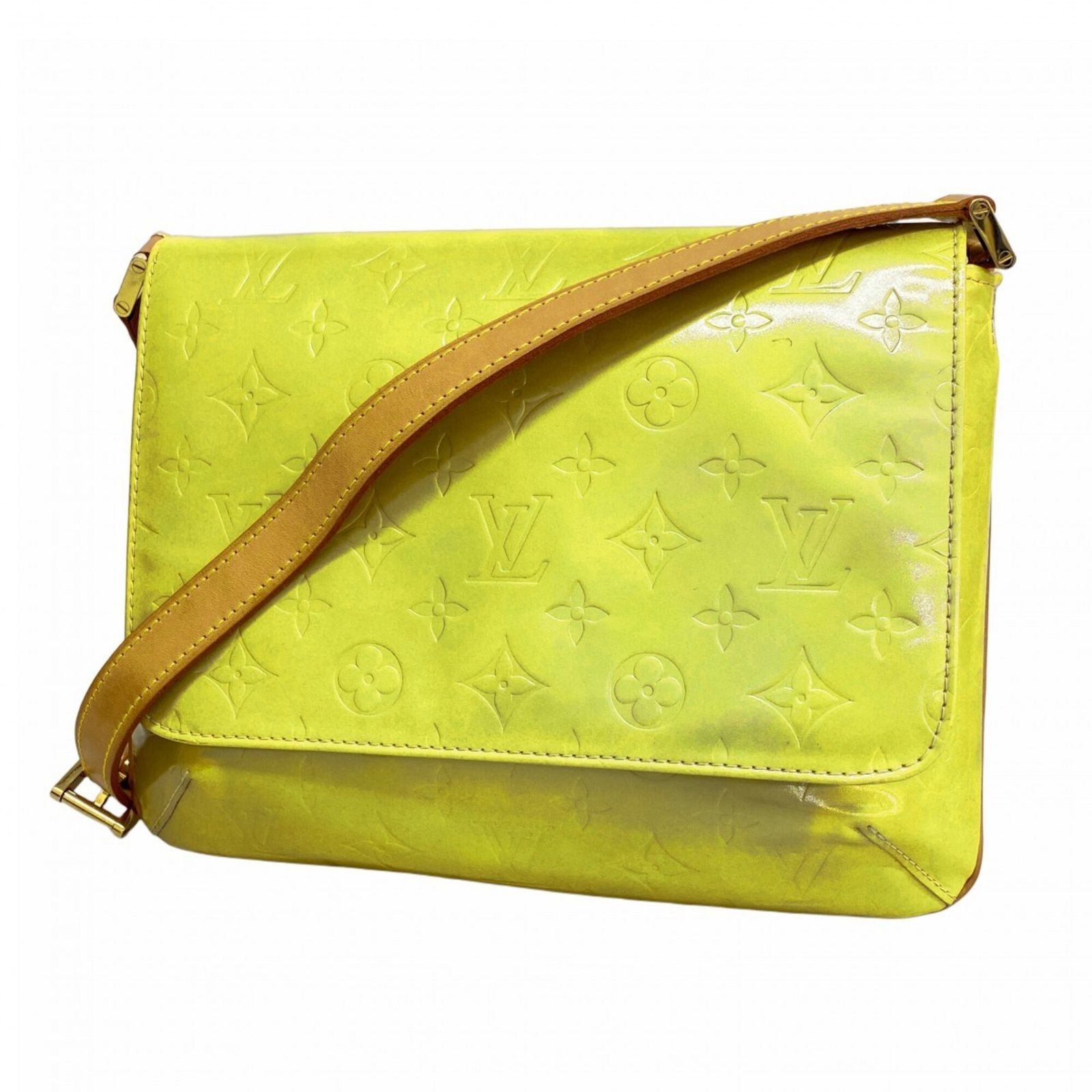 ルイ・ヴィトン(Louis Vuitton) ルイ・ヴィトン ショルダーバッグ ヴェルニ トンプソンストリート M91069 グリレディース