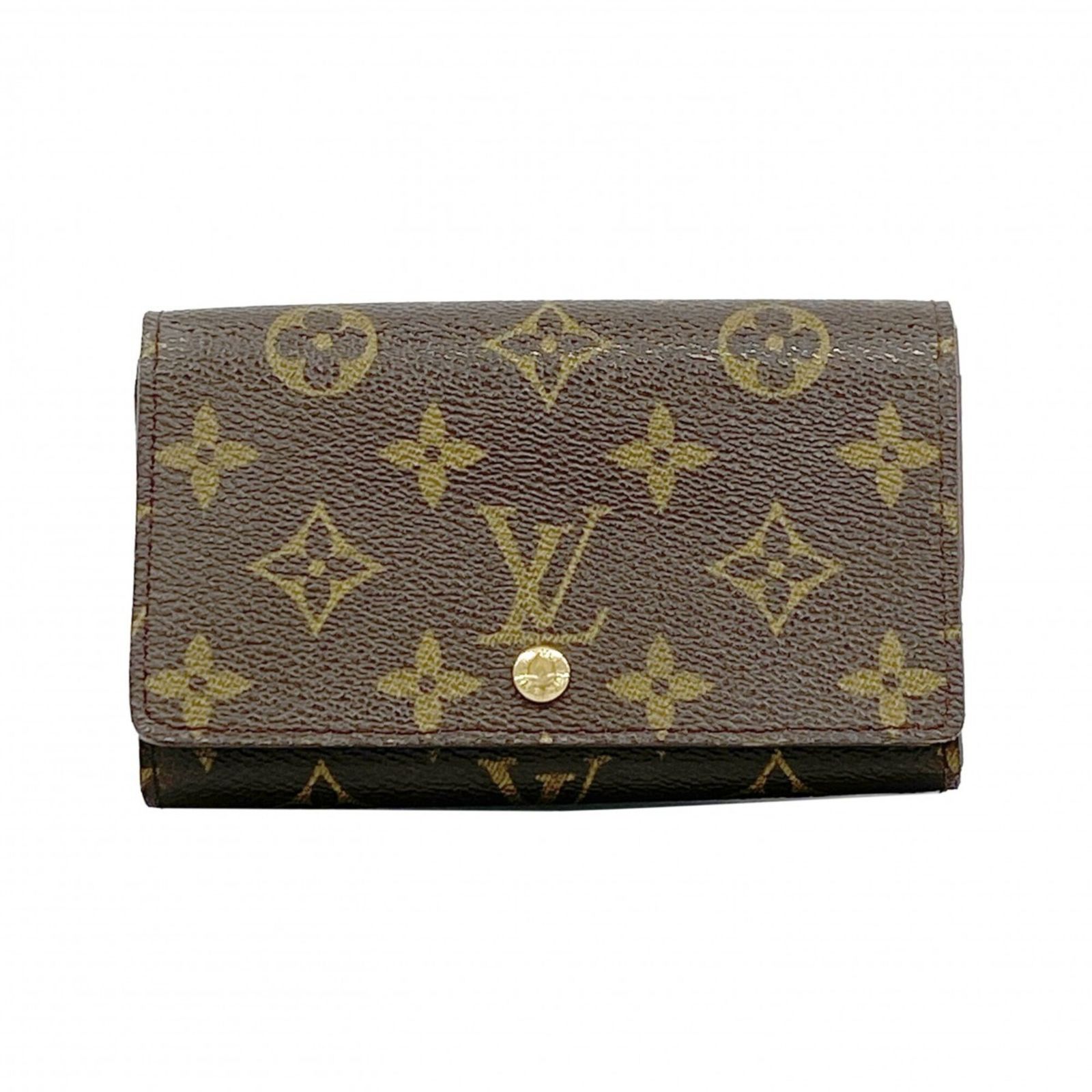 ルイ・ヴィトン(Louis Vuitton) ルイ・ヴィトン 財布 モノグラム ポルトフォイユトレゾール M61736 ブラウンレディース