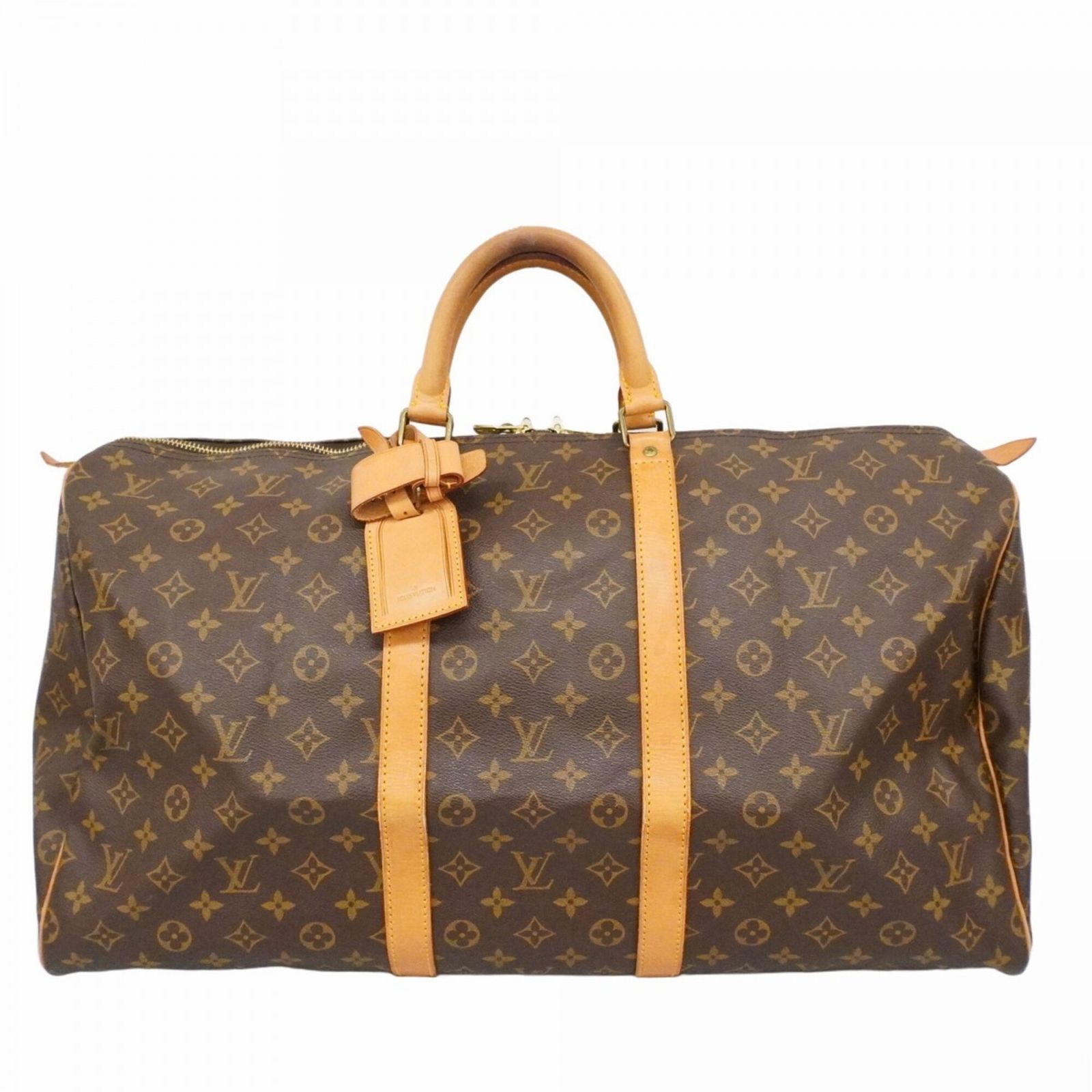 ルイ・ヴィトン(Louis Vuitton) ルイ・ヴィトン バッグ・ボストンバッグ モノグラム キーポル55 M41424 ブラウンメンズ レディース