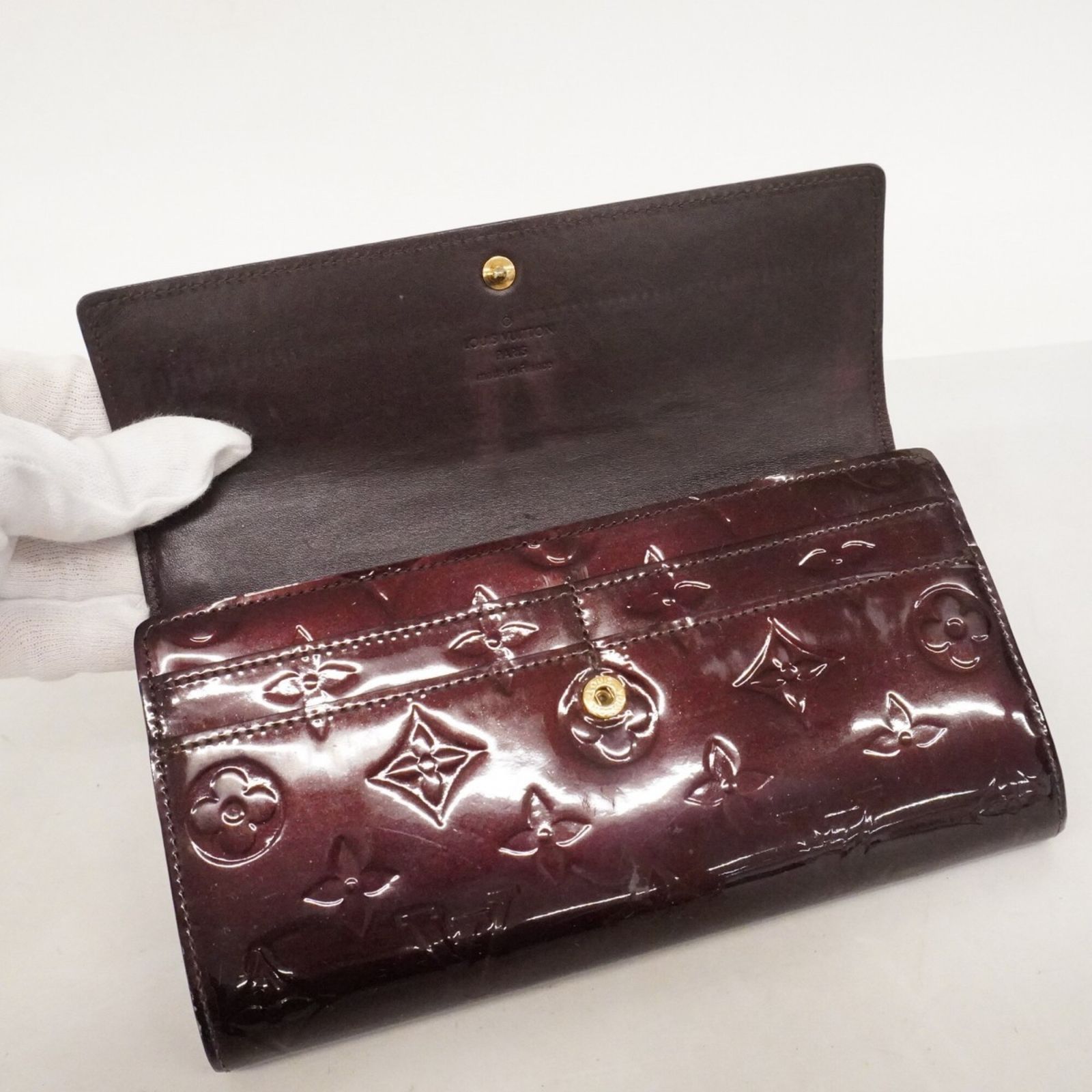 ルイ・ヴィトン(Louis Vuitton) ルイ・ヴィトン 長財布 ヴェルニ