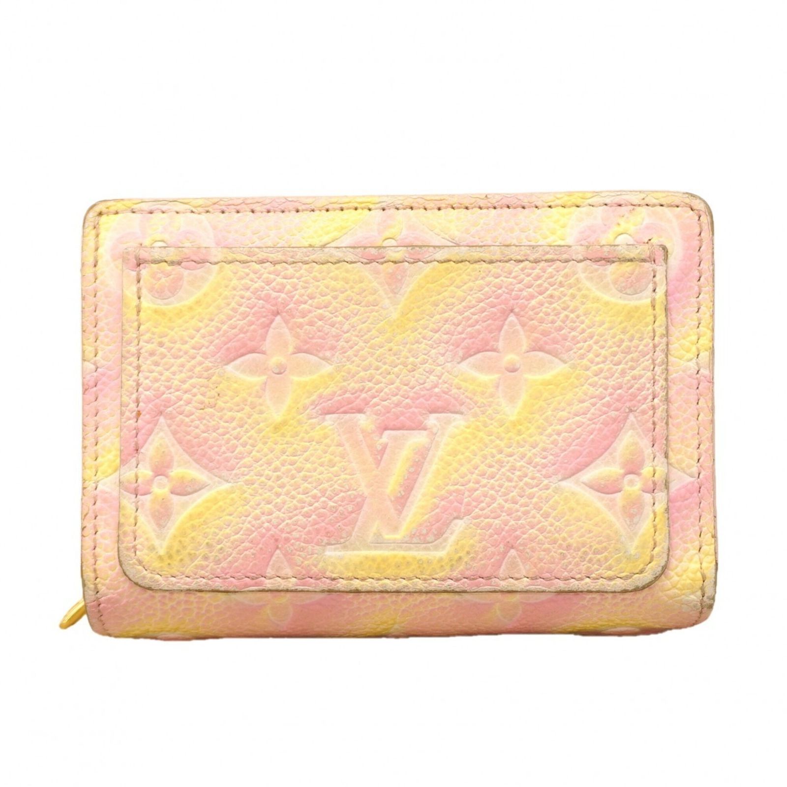 ルイ・ヴィトン(Louis Vuitton) ルイ・ヴィトン 財布 モノグラム・アンプラント サマースターダスト ポルトフォイユク M81529 ライトピンクレディース P2895252