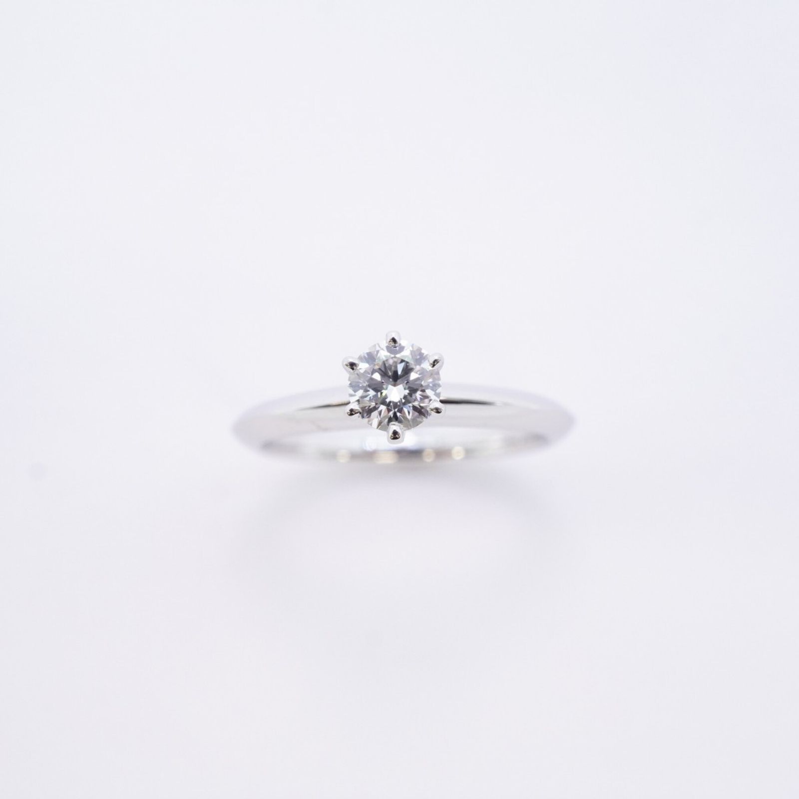 ティファニー(Tiffany) ティファニー リング ソリティア 1PD Pt950