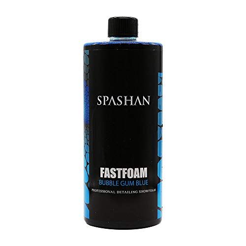スパシャン SPASHAN エンジェルワックス ANGELWAX バブルガム(青：香り付き)ファストフォーム FASTFOAM カーシャンプー 1000ml 1L カー用品 便利グッズ 洗車用品AR a05ea701