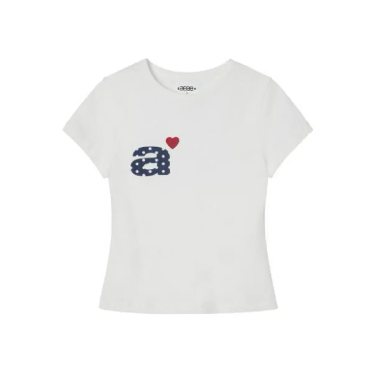 IEY ドット 白 半袖 Tシャツ