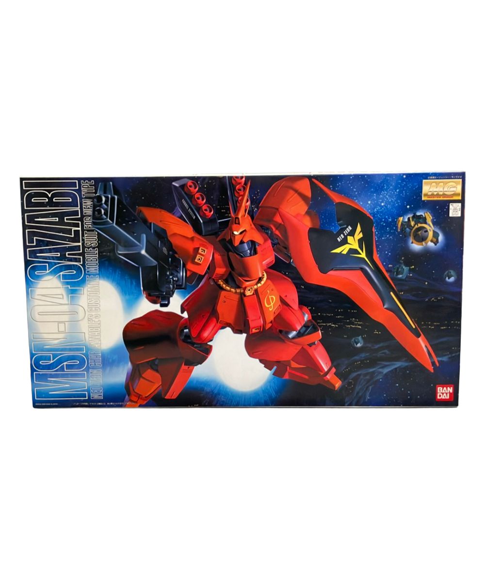 バンダイ 機動戦士ガンダム MG 1/100 ネオ・ジオン軍 ニュータイプ専用モビルスーツ MSN-04 サザビー プラモデル