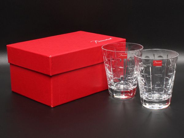 美品 バカラ グラス タンブラー 2点セット ペア エキノックス Baccarat