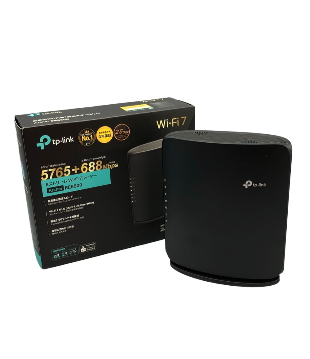 ティーピーリンク ルーター BE6500 デュアルバンド Wi-Fi7 ルーター Archer BE6500 tp-link
