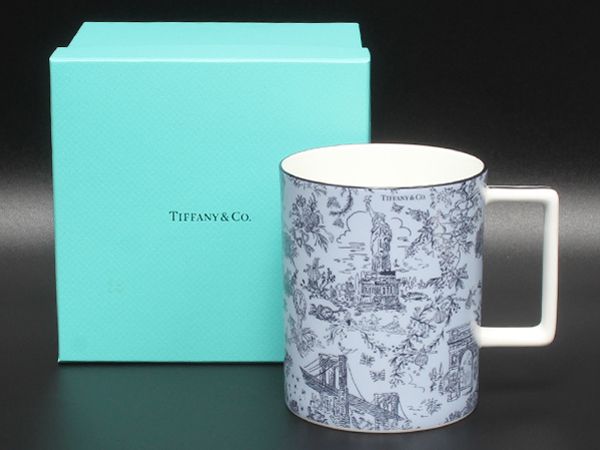 美品 ティファニー マグカップ トワレ TIFFANY&Co.