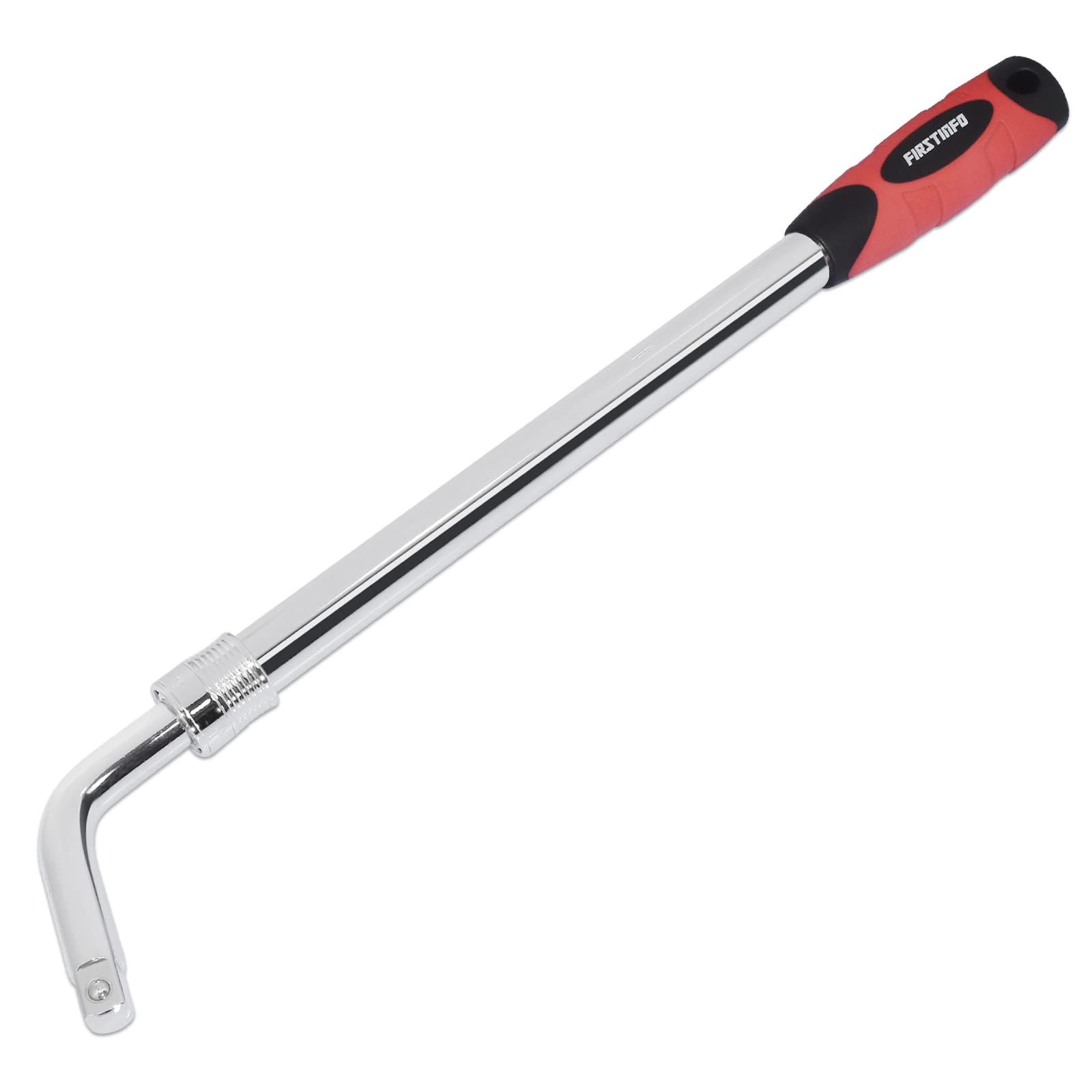 良匠 FIRSTINFO TOOLS 伸縮式ストロングレンチ12.7mm 伸縮範囲447~660mm タイヤ・ホイール整備用 オフセットハンドル ホイールマスターレンチ(沖縄・離島の方不可) 318a403d