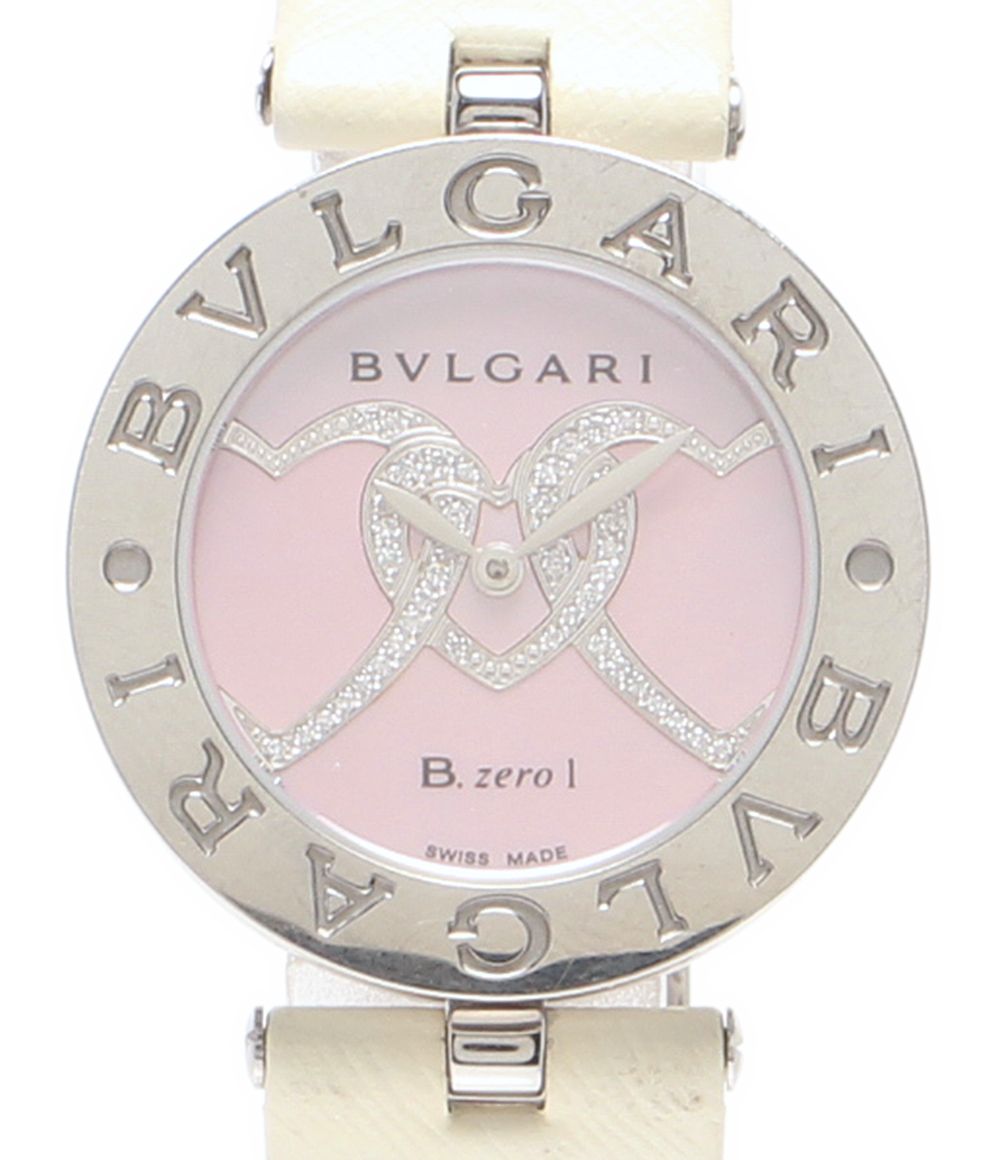 ブルガリ 腕時計 ビーゼロワン BZ30S クオーツ ピンク レディース BVLGARI