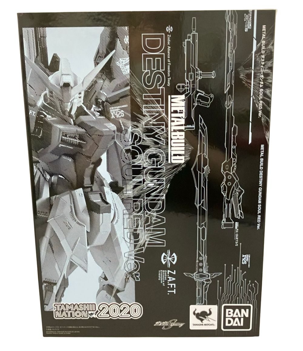 美品 バンダイ 機動戦士ガンダムSEED DESTINY METAL BUILD メタルビルド デスティニーガンダム SOUL RED Ver. フィギュア