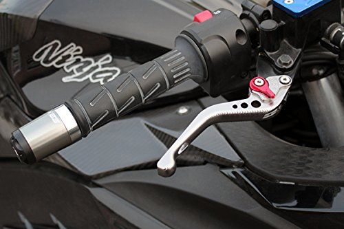 新品 SSK ショートアジャストレバー 3Dタイプ クラッチ&ブレーキセット レバー本体:ブラック アジャスト:レッド YZF-R1 2015- YA0406472-RD