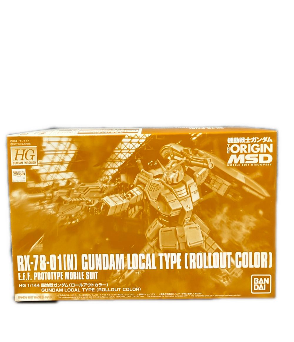 バンダイ 機動戦士ガンダムTHE ORIGIN HG 1/144 RX-78-01(N) 局地型ガンダム ロールアウトカラー プラモデル