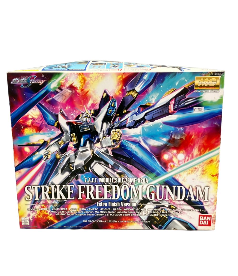バンダイ 機動戦士ガンダムSEED DESTINY MG 1/100 ZGMF-X20A ストライクフリーダムガンダム（エクストラフィニッシュバージョン） プラモデル