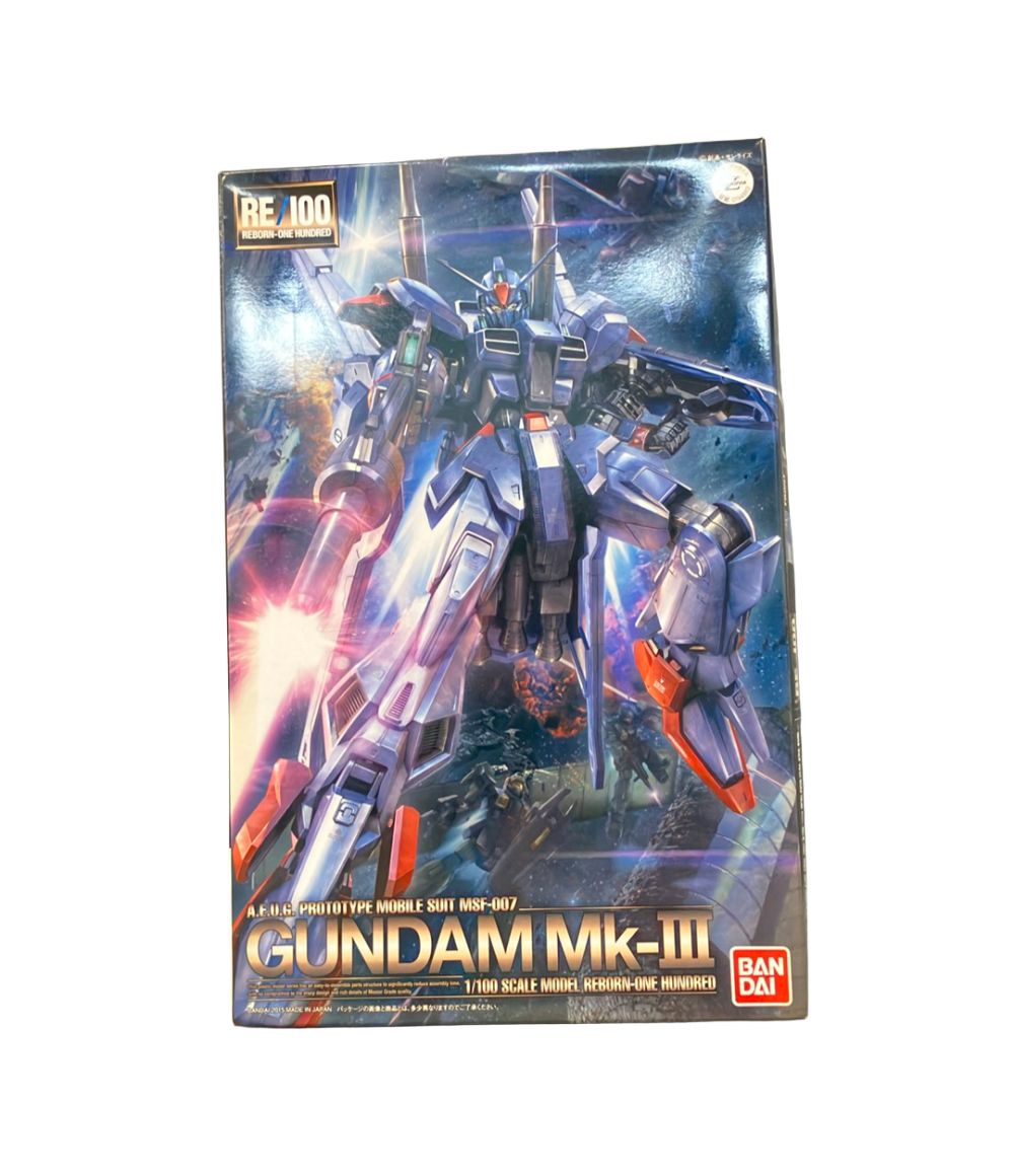 バンダイ 機動戦士Zガンダム RE/100 1/100 MSF-007 ガンダムMk-III プラモデル