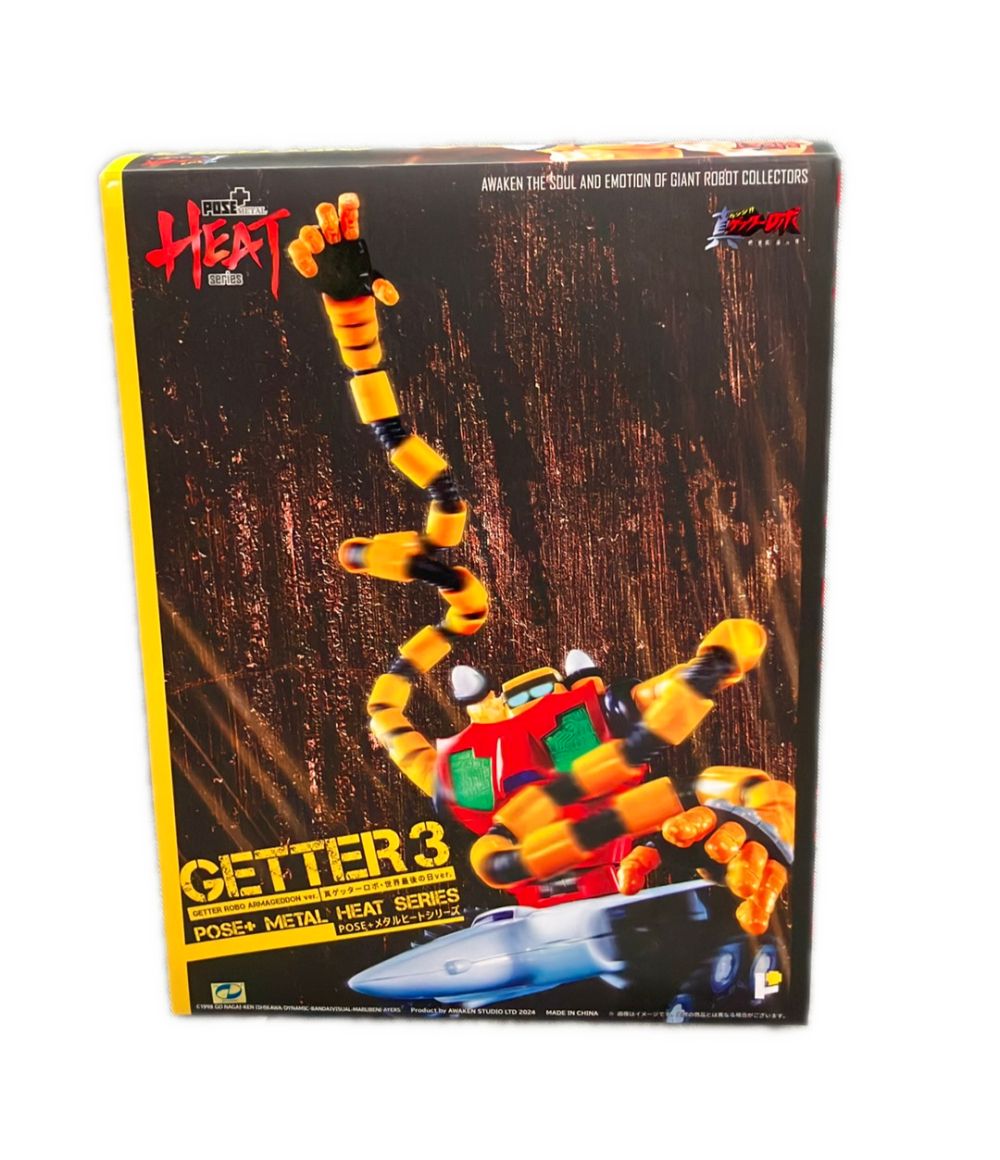 ARTSTORM 真ゲッターロボ 世界最後の日 POSE+ METAL HEATシリーズ ゲッター3 （真ゲッターロボ世界最後の日ver.） フィギュア