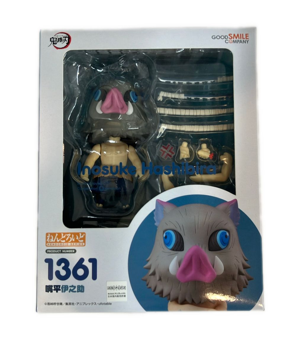 美品 グッドスマイルカンパニー 鬼滅の刃 ねんどろいど 1361 嘴平伊之助 フィギュア 5,274円