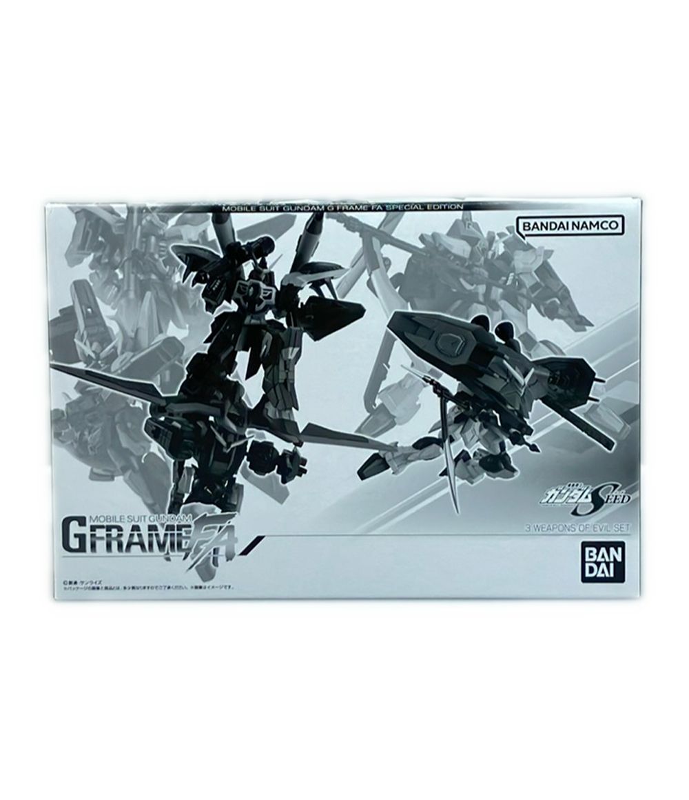 バンダイ 機動戦士ガンダムSEED GフレームFA 悪の3兵器セット フィギュア