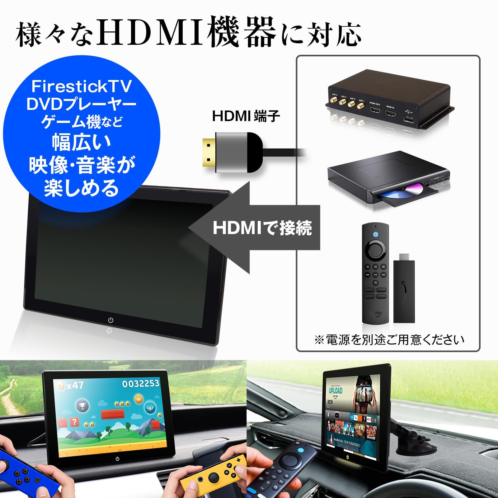 新品 MAXWIN ディスプレイオーディオ 10.1インチ オンダッシュモニター CarPlay/AndroidAuto対応 カーナビ HDMI RCA 12/24V FireStickTV対応 スピーカー内蔵 TKH1019 新品 MAXWIN ディスプレイオーディオ 10.1インチ オンダッシュモニター CarPlay/AndroidAuto対応 カーナビ HDMI RCA 12/24V FireStickTV対応 スピーカー内蔵 TKH1019