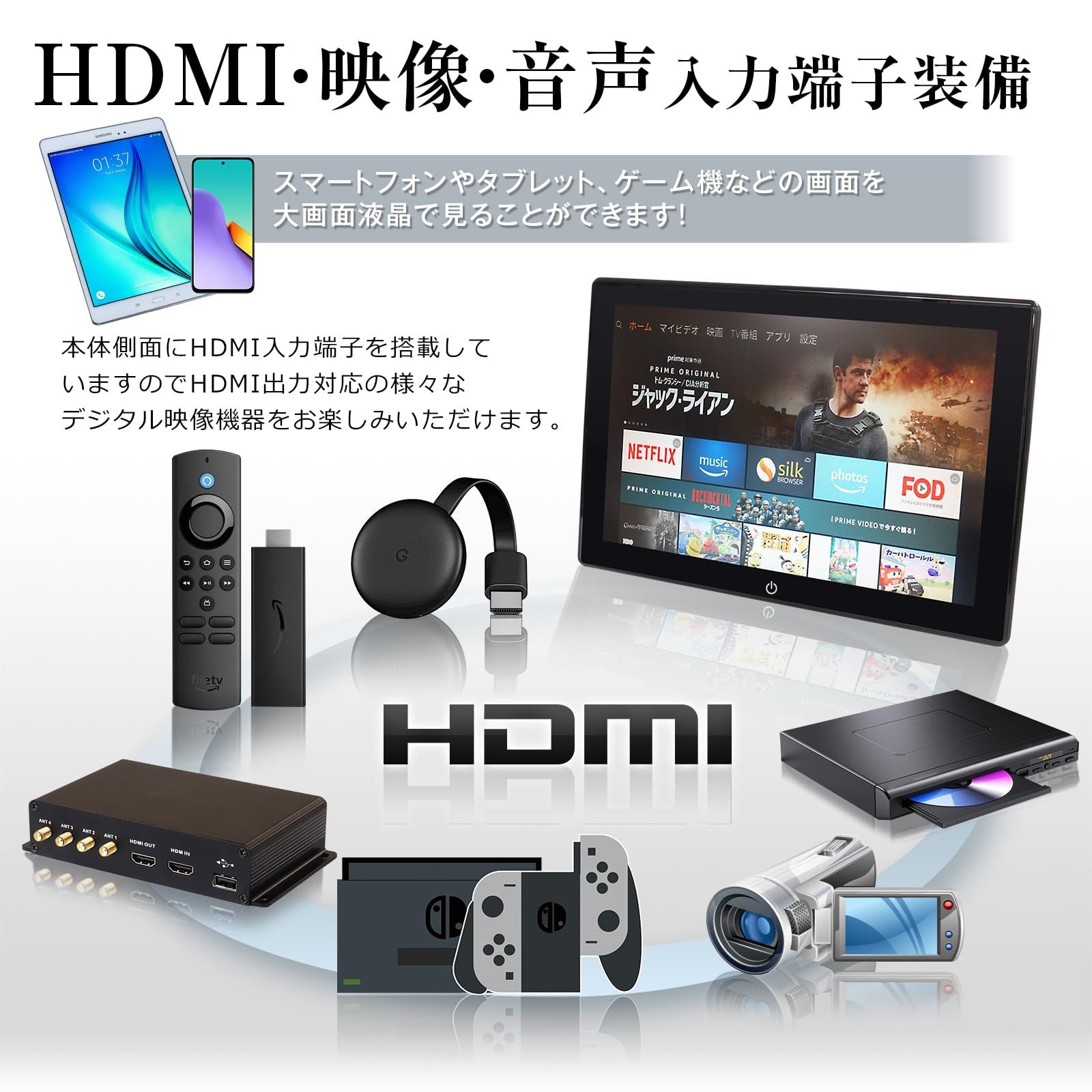 新品 MAXWIN ディスプレイオーディオ 10.1インチ オンダッシュモニター CarPlay/AndroidAuto対応 カーナビ HDMI RCA 12/24V FireStickTV対応 スピーカー内蔵 TKH1019 新品 MAXWIN ディスプレイオーディオ 10.1インチ オンダッシュモニター CarPlay/AndroidAuto対応 カーナビ HDMI RCA 12/24V FireStickTV対応 スピーカー内蔵 TKH1019