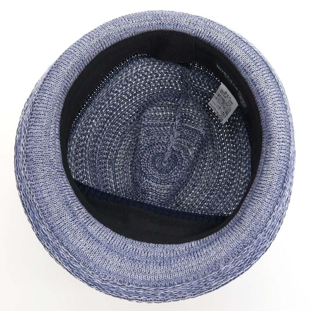 未使用級　ステットソン　春夏 中古】ステットソン STETSON ポリエステルコットン 中折れ