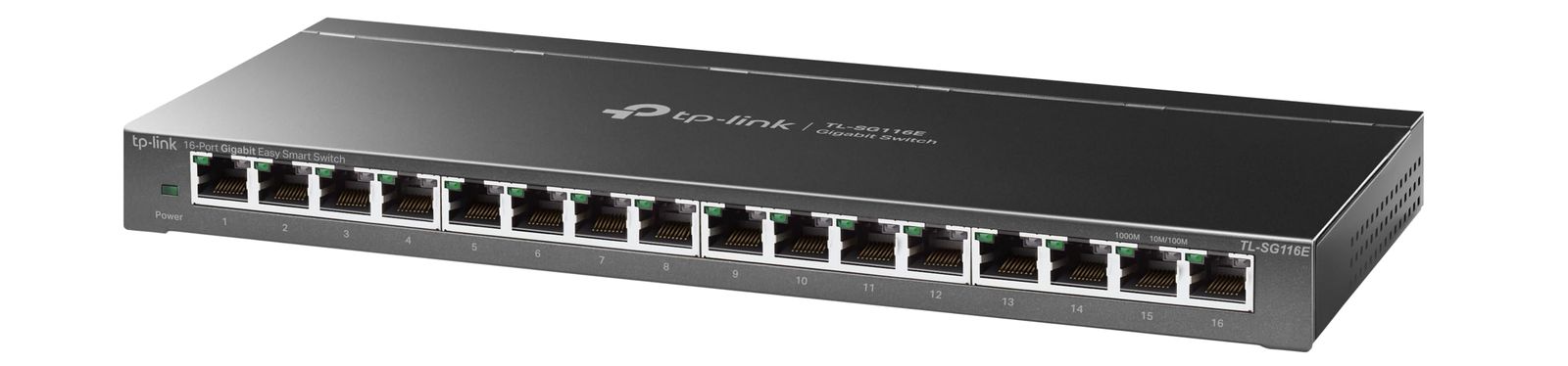 新品 TP-Link 16ポート ハブ 10/100/1000Mbps 管理機能付き ウォールマウント デスクトップ ギガビット アンマネージ プロ スイッチングハブ 5年 TL-SG116E