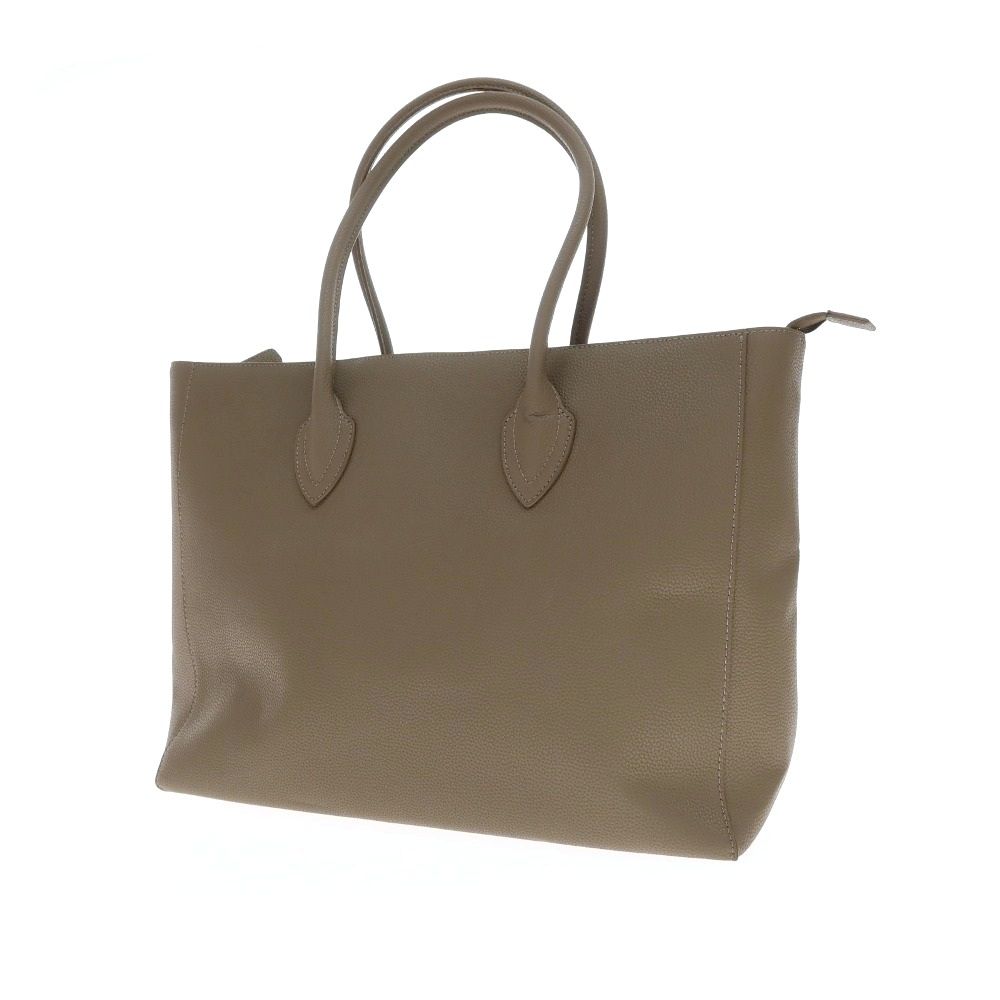 【中古】ユナイテッドアローズ UNITED ARROWS 合成皮革系 トートバッグ トープ【W47.5xH31xD15】【メンズ】