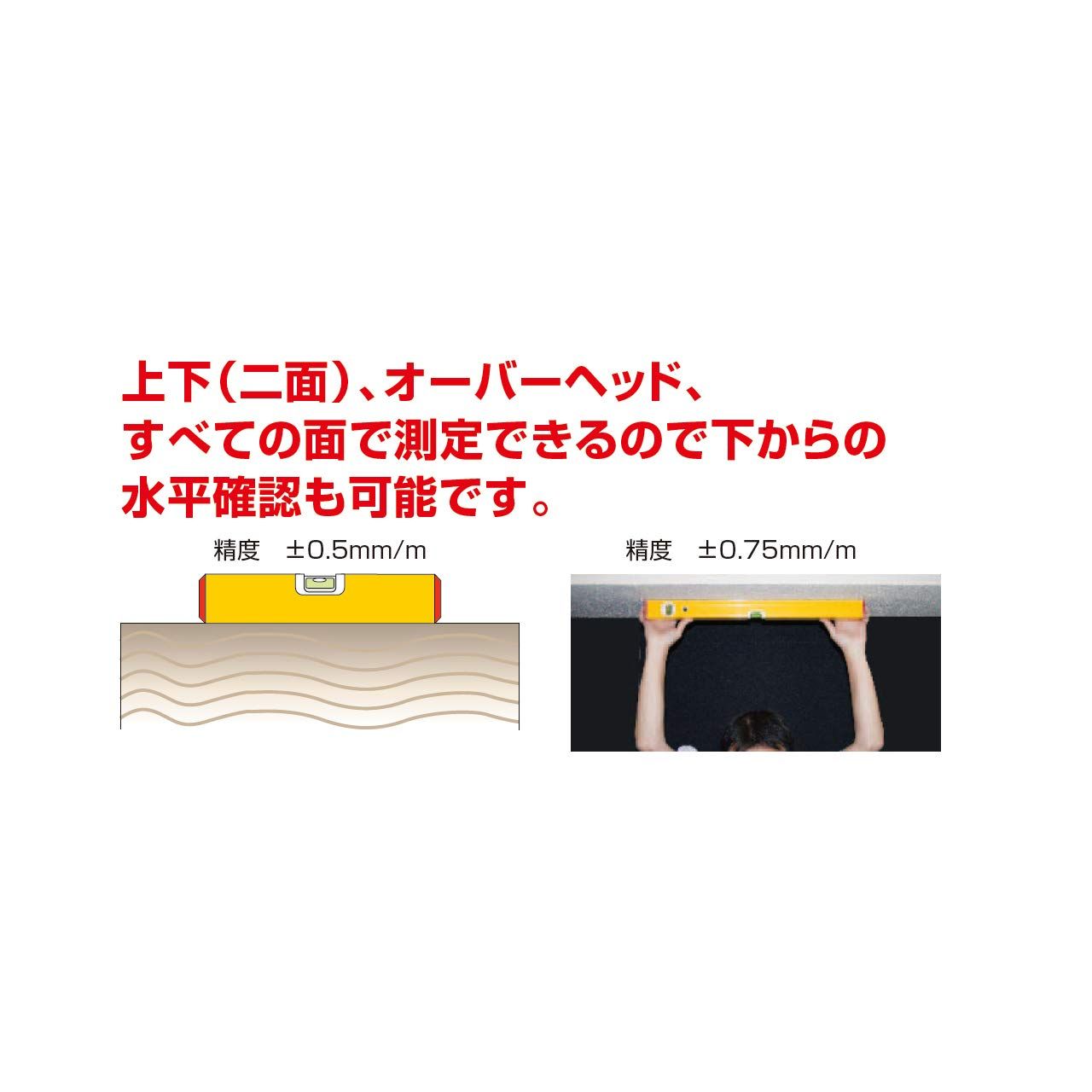 新品 ADアルミレベル マグネット付120 ASM-120