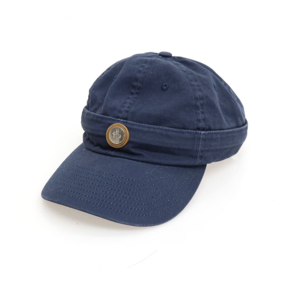 【中古】モンクレール MONCLER 2WAY ツイルコットン キャップ 帽子 ネイビー【サイズONE SIZE】【メンズ】 7,942円