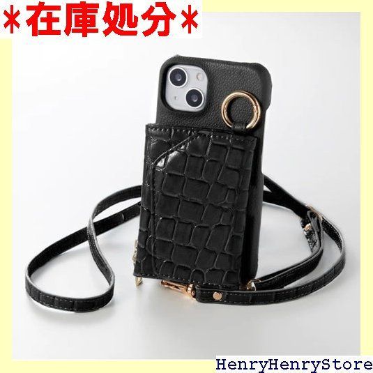 enHANCE スマホケース ショルダーストラップ付 iphone 15 ケース 3014