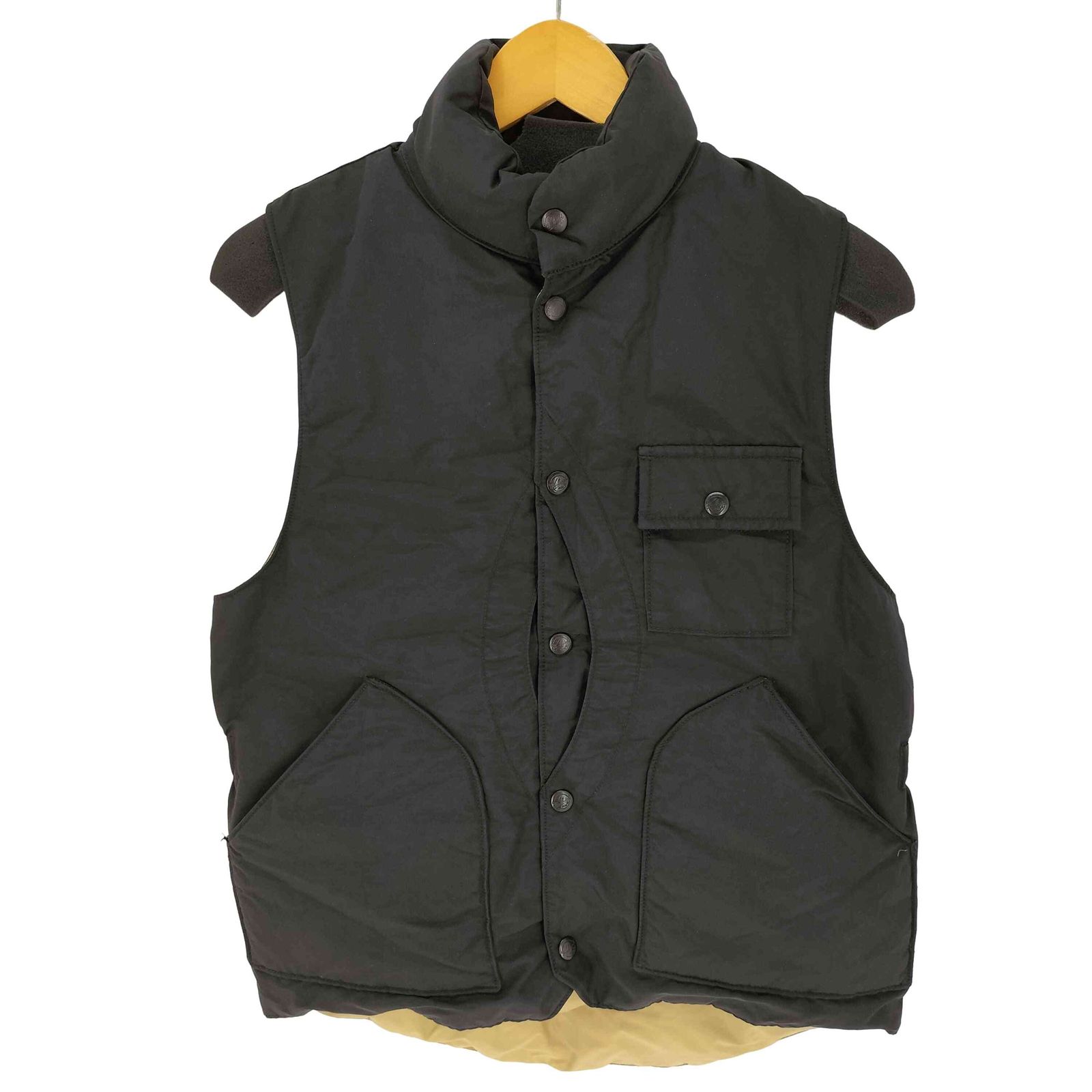 WOOLRICH ウールリッチ　ブラックダウンベスト S ウールリッチ WOOLRICH USA製 ダウン ベスト メンズ import：XS - メルカリ