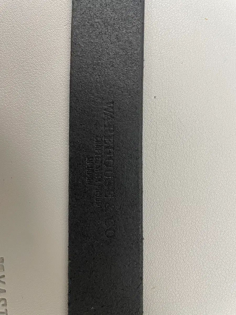 WAREHOUSE ウエアハウス LOT6401 スリム ブラックベルト 34size WAREHOUSE ウエアハウス LOT6401 スリム ブラックベルト 34size