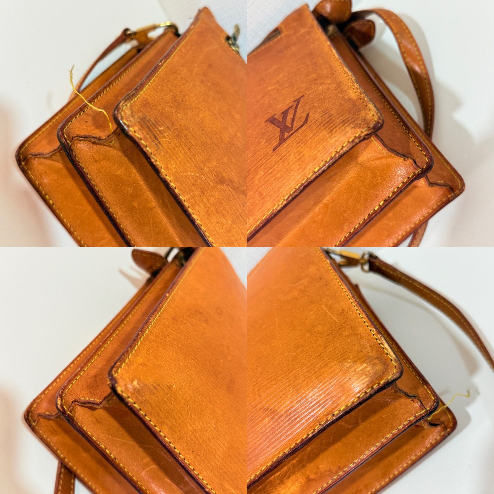 LOUIS VUITTON ルイヴィトン エピ アンギャン ショルダーバック美品 