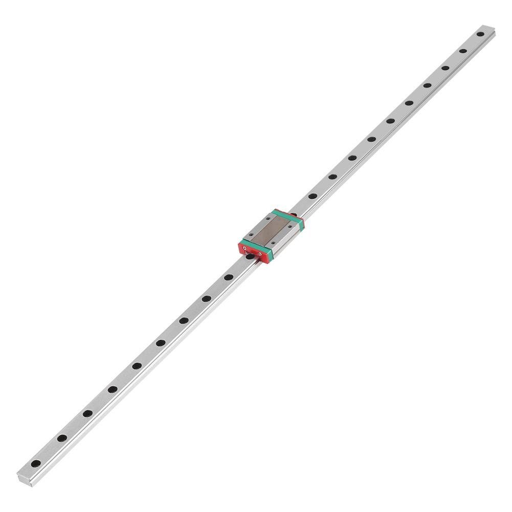 新品 スライドレール 低ノイズ GCR15ベアリング鋼 ミニチュアリニアスライドレールガイドブロック250mm 300mm 400mm 500mm 550mm(550mm)