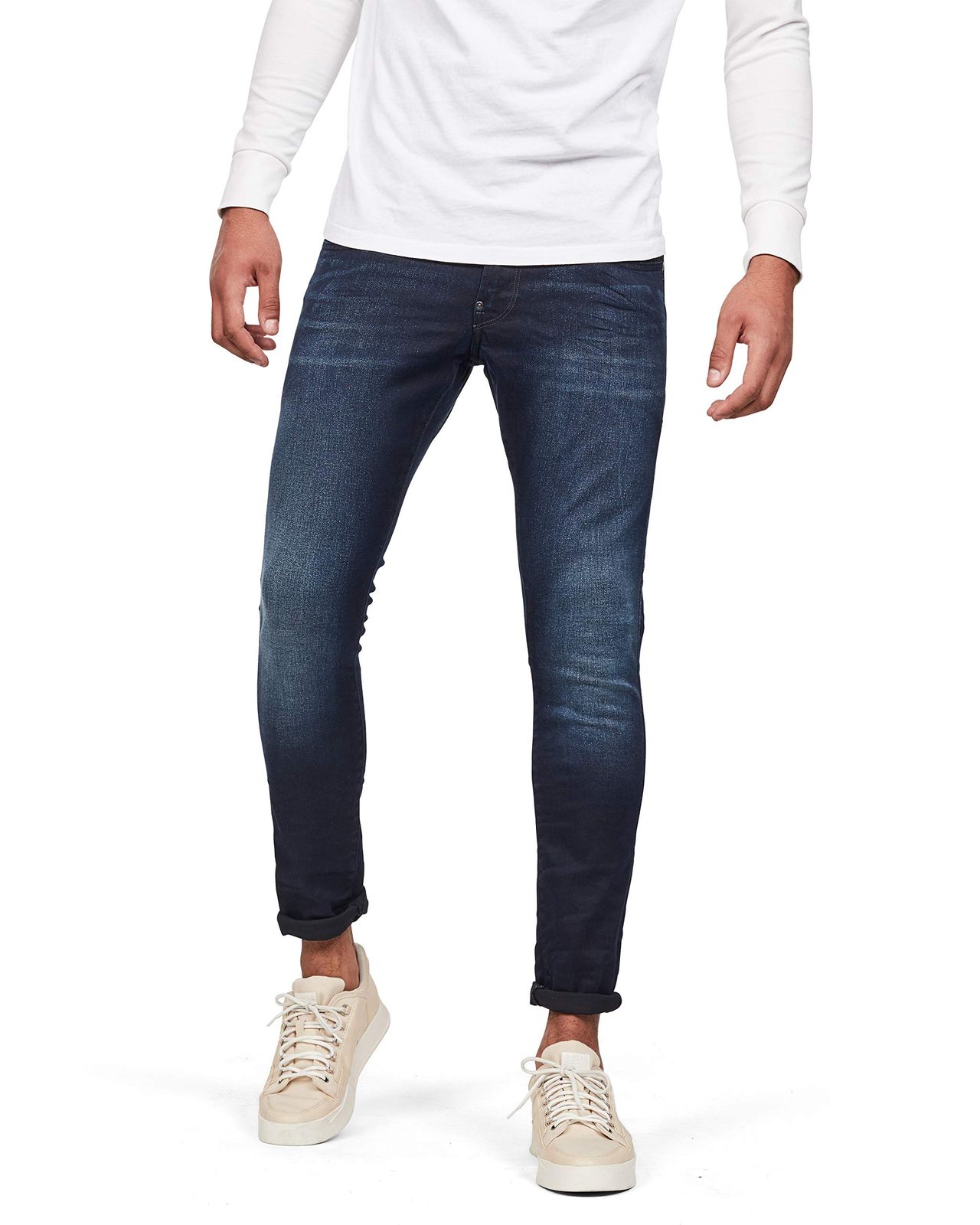 新品 [ジースターロゥ] Revend Skinny Jeans メンズ スキニー ジーンズ ストレッチ